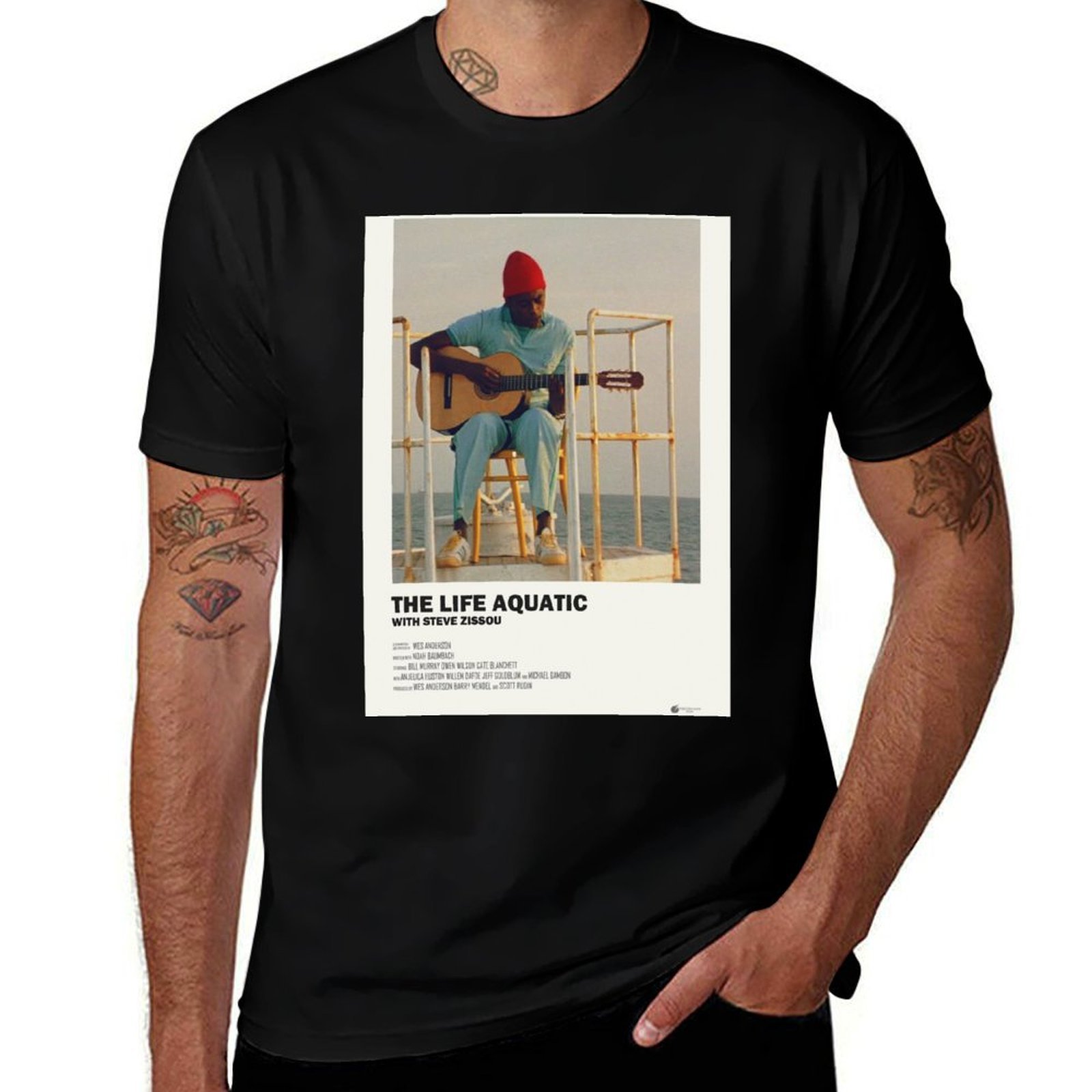 The Life Aquatic Poster T-Shir - Aquatic Sports Poster recension och pris